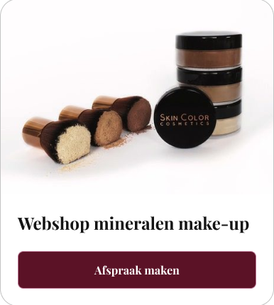 Webshop mineralen make-up