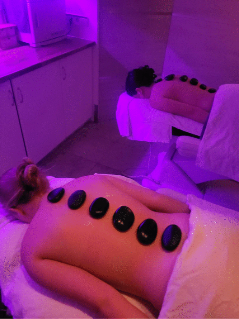 Duo hot stone behandelingen Studio Rosa Beauty & wellness Hoevelaken, Amersfoort