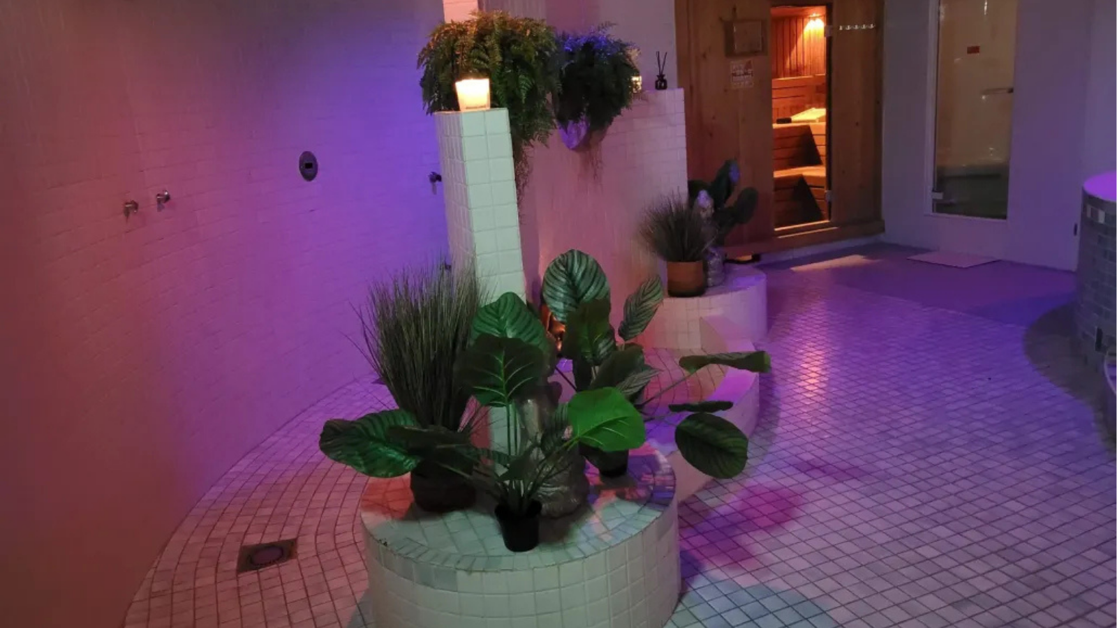 Finse sauna in de privé wellness van Studio Rosa Hoevelaken