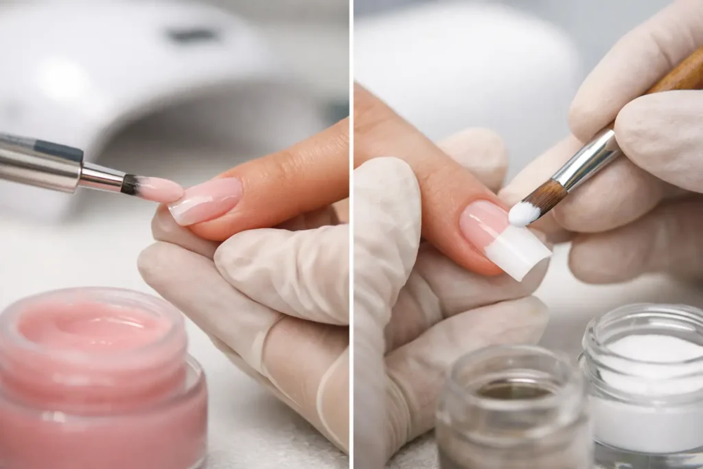 Wat is het verschil tussen BIAB en acryl?