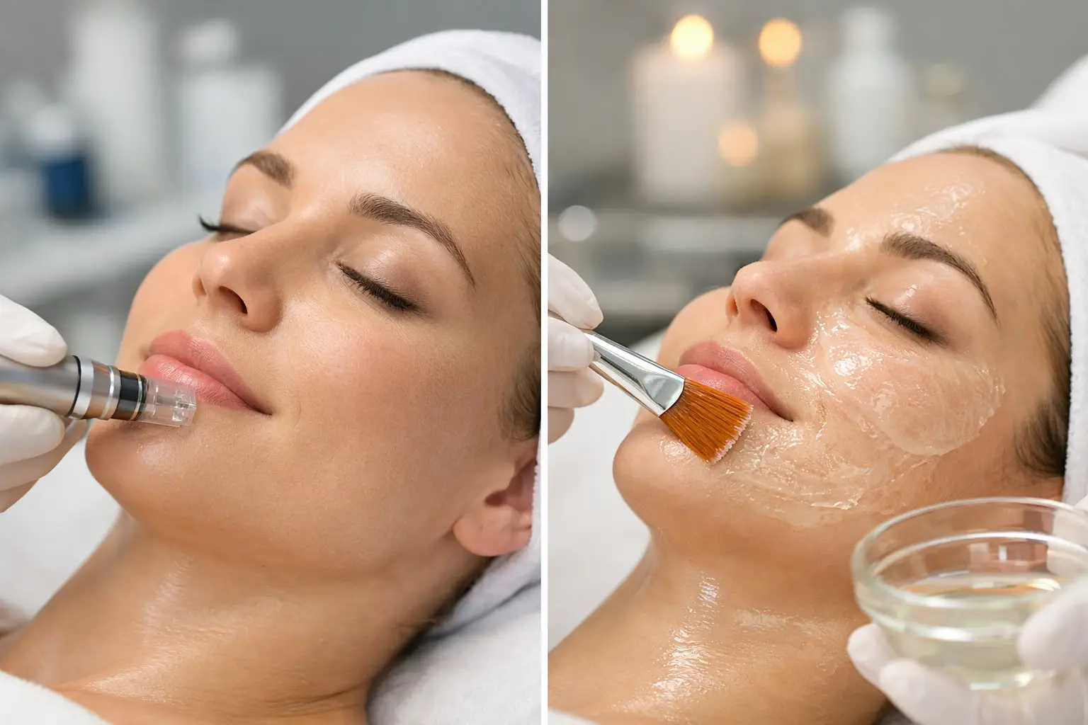 SQT Bio Microneedling of chemische peeling?