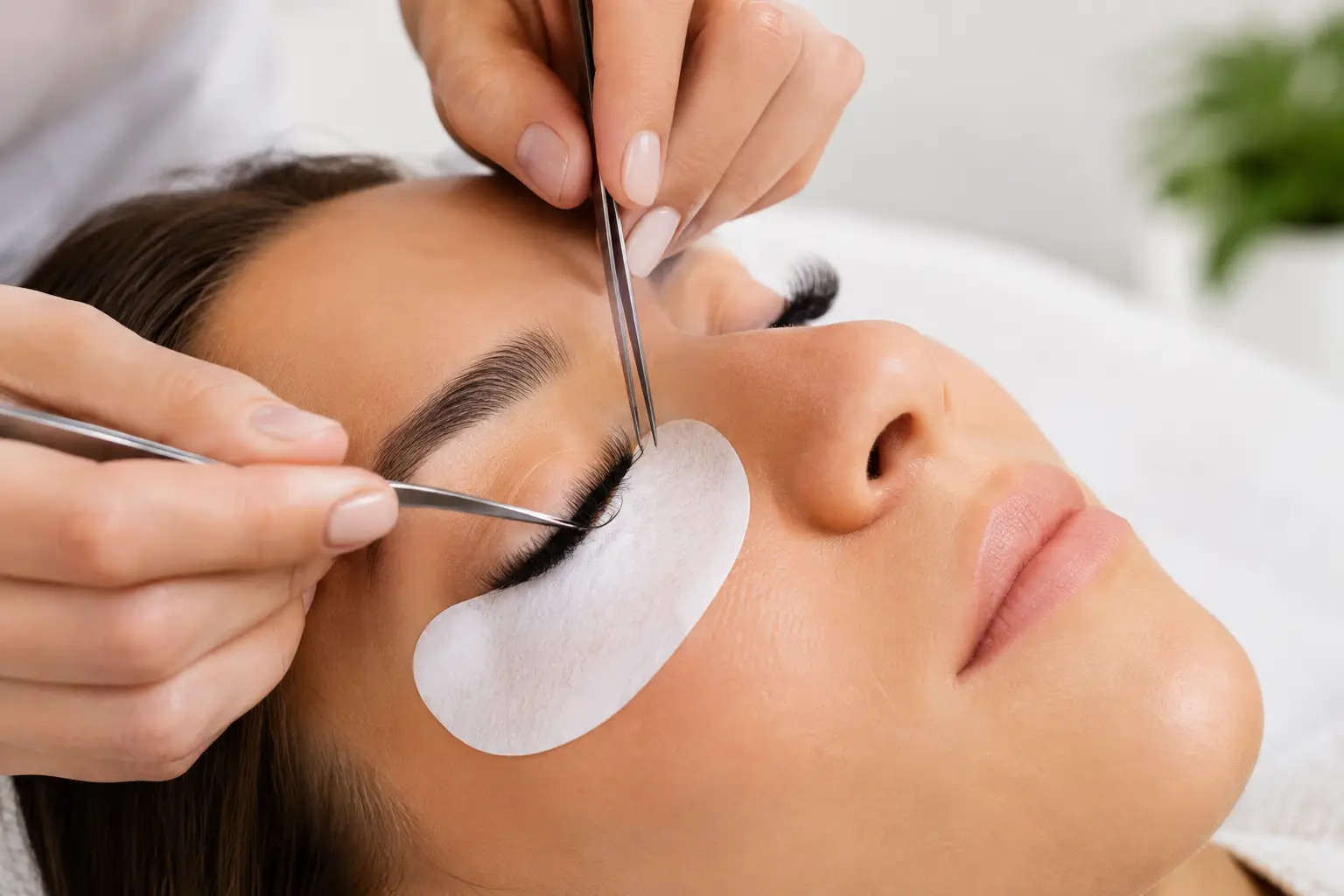 Lash extensions bijvullen voor een volle blik